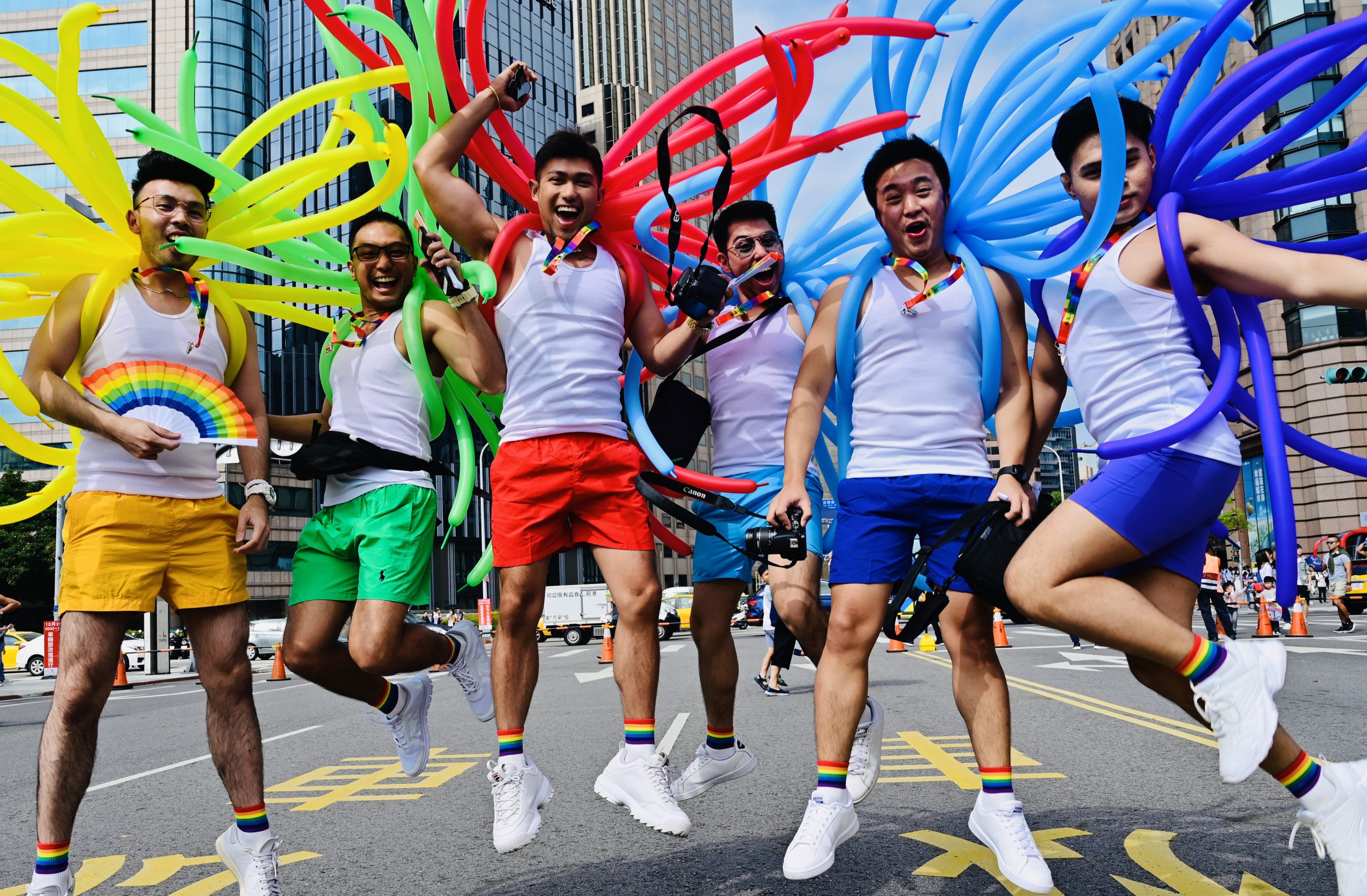 Realizan primera "marcha del Orgullo" desde legalización del matrimonio gay en Taiwán