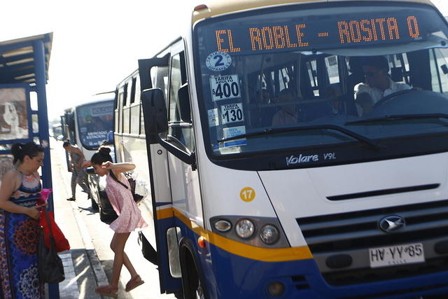 Hasta las 18:00 horas funcionará transporte público en Chillán