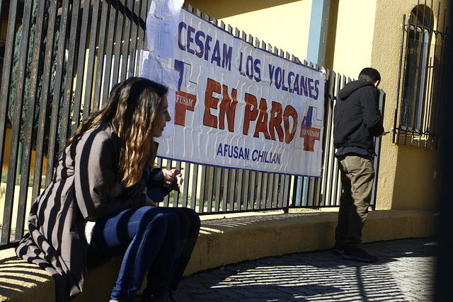 Cesfam de Chillán se unen a paro nacional