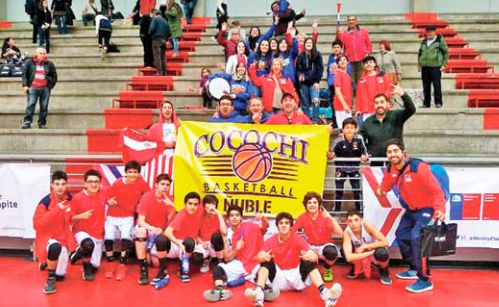 Ñuble debutó con un triunfo en basquet varones