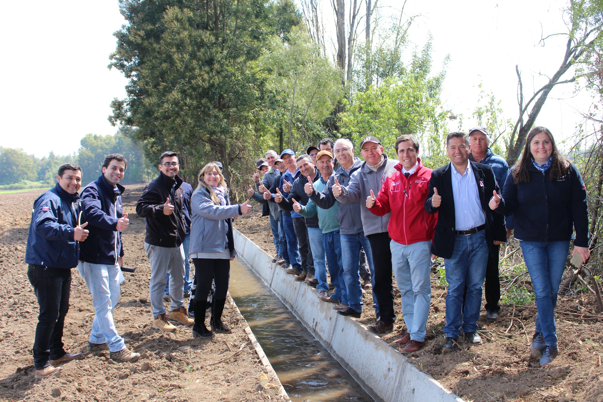 Inauguran primer proyecto de riego asociativo en la región