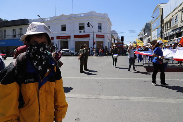 Cinco detenidos por desórdenes en Chillán: Dos son menores de edad