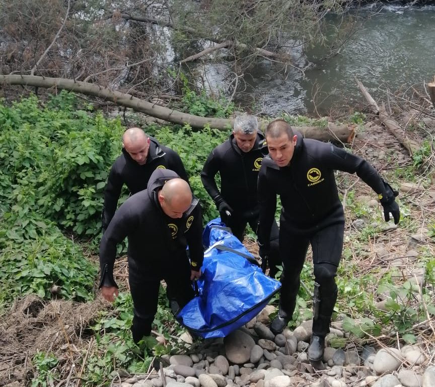 Carabineros del GOPE Ñuble encontró cuerpo en el río Cato