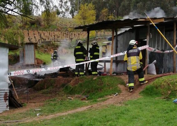 En prisión preventiva acusado de provocar incendio que dejó a anciano fallecido en Coelemu