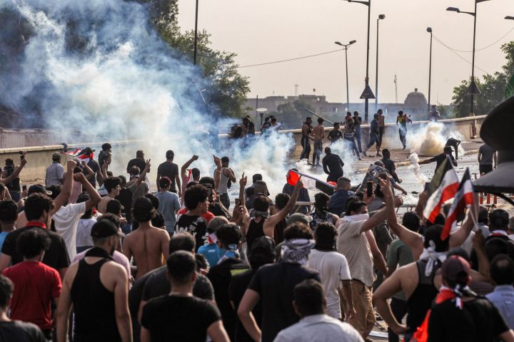 Aumentan a 73 muertos y a tres mil los heridos en manifestaciones en Irak