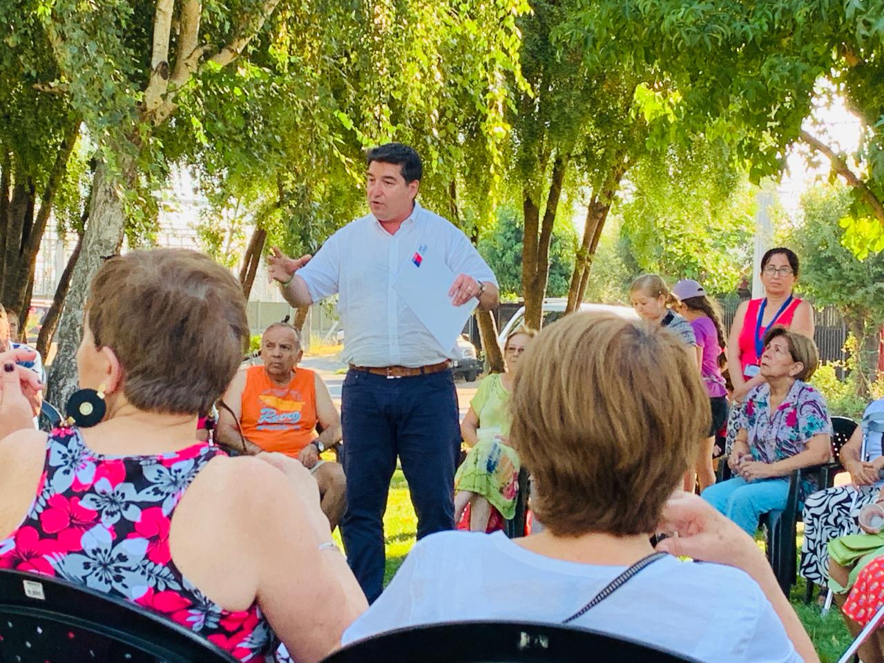 Inician diálogos participativos para diseño del parque Sarita Gajardo