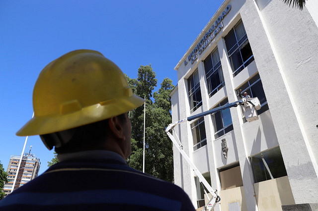 Tomarán acciones legales por destrozos en Municipalidad de Chillán