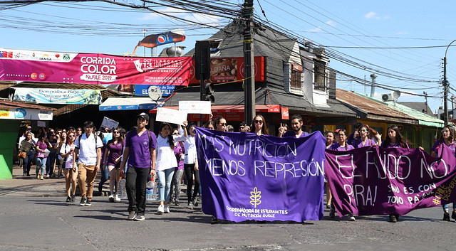 19 personas detenidas dejaron los incidentes en Ñuble