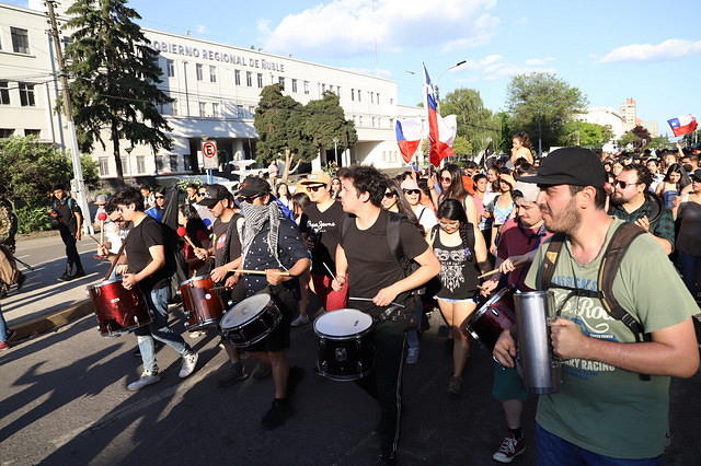 289 personas detenidas en 30 días de manifestaciones en Ñuble