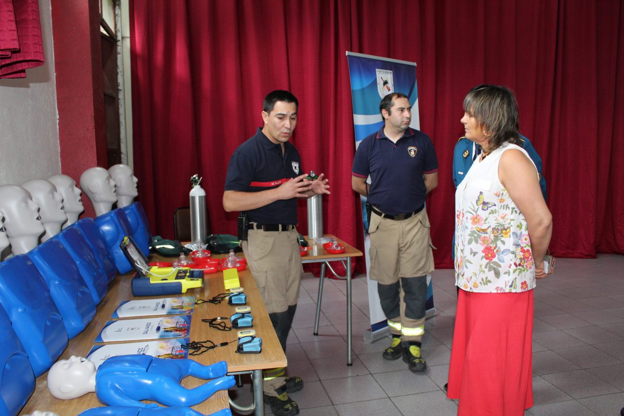 Bomberos impartirá clases gratuitas de primeros auxilios a escolares en Coelemu
