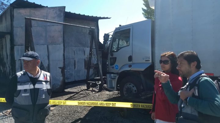 Inician sumario por incendio de residuos peligrosos en Chillán Viejo