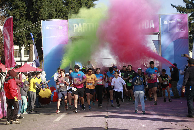 Este sábado será la "Corrida de Colores 4K" en Coihueco