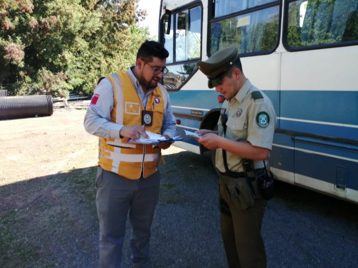Retiran bus y cursan multas a conductores en San Carlos