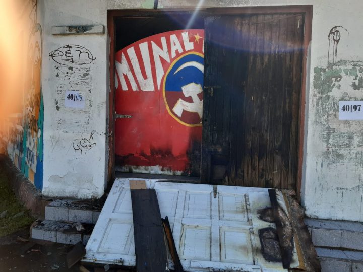 Sede del PC en Chillán resulta con daños tras amago de incendio