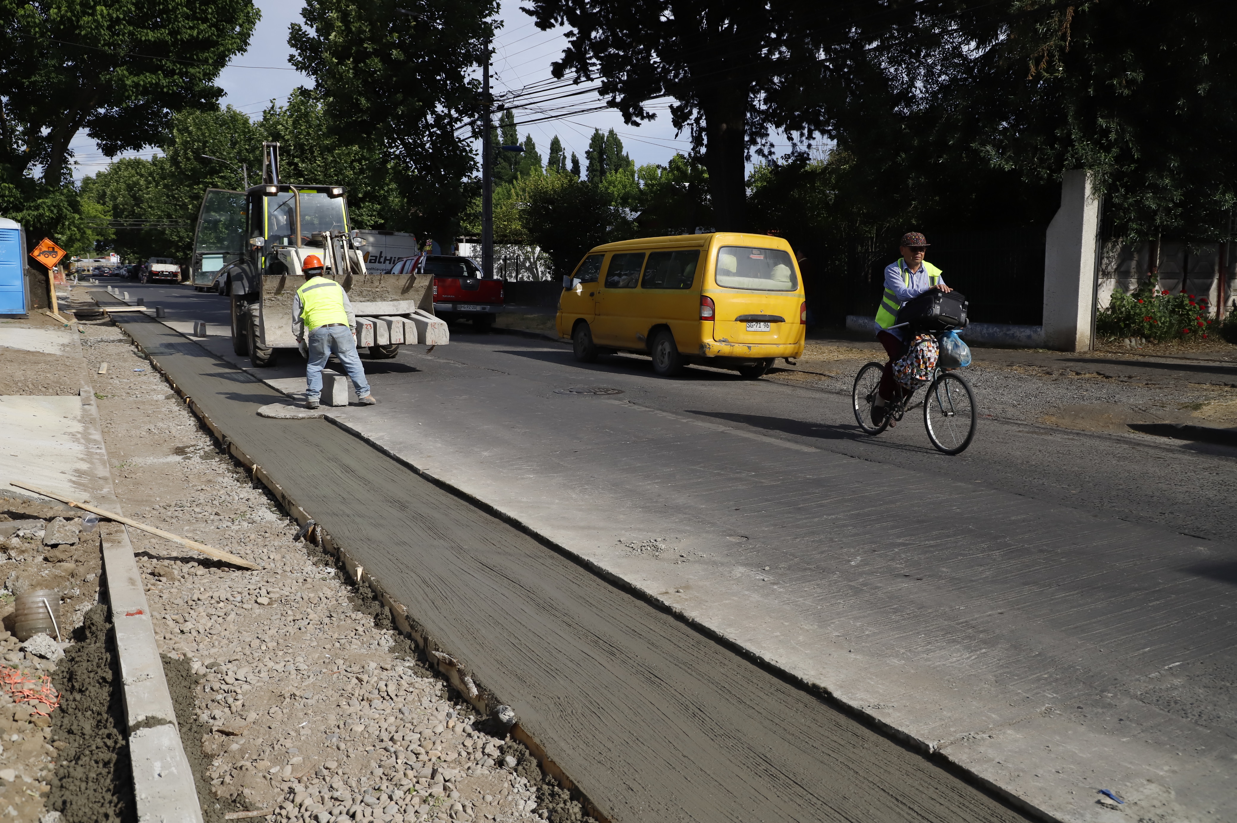 25% de avance registran proyectos de ciclovías en ejecución