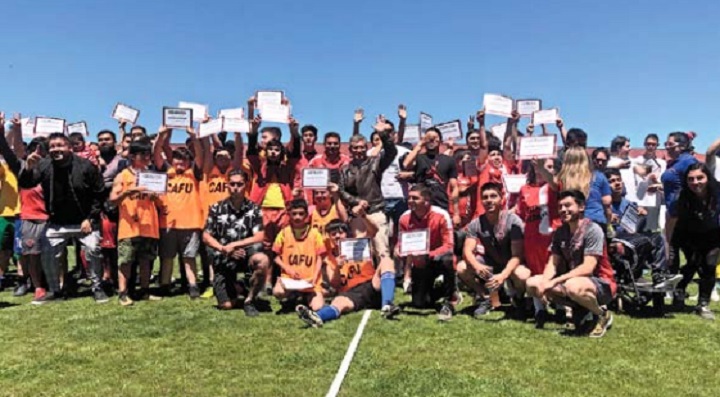 La fiesta del fútbol inclusivo derrochó alegría en Paso Alejo