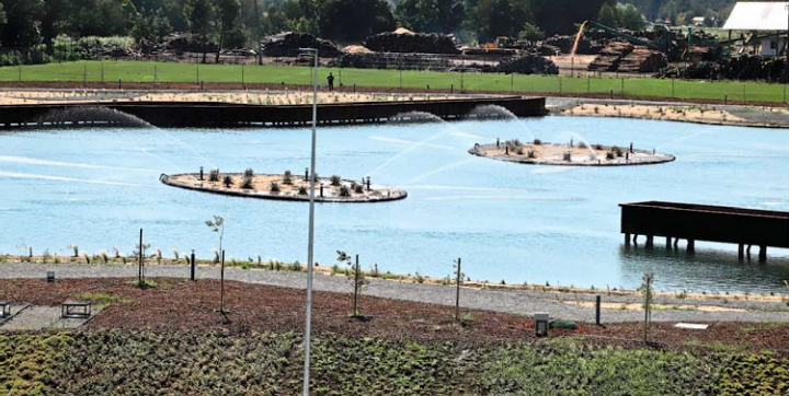 Terminan laguna junto al Casino Marina del Sol