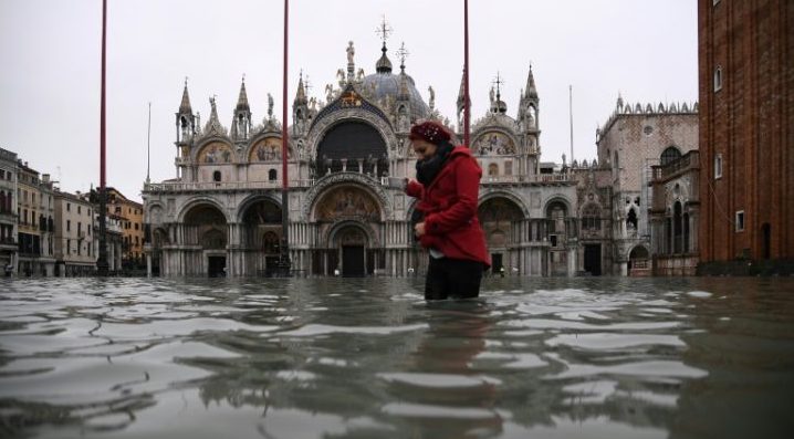 Venecia sufre la peor inundación y gobierno decretará estado de Emergencia