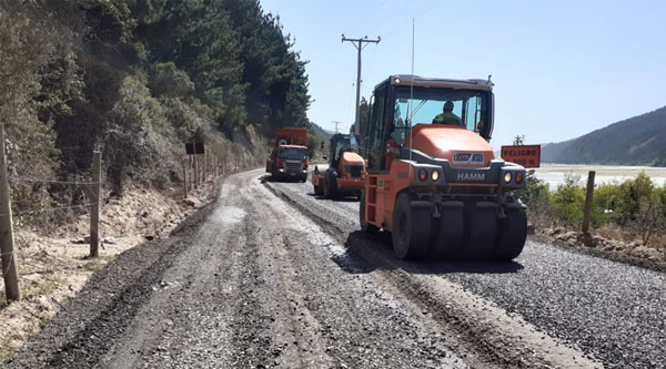 Obras viales en Ñuble
