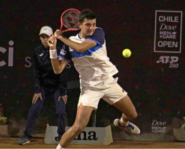 Tomás Barrios se despide temprano del Challenger de Concepción