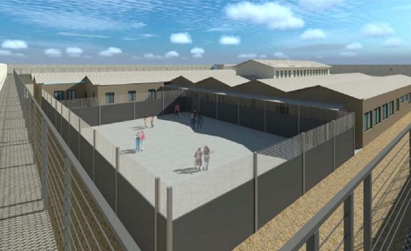 INDH visitó obras de nueva cárcel femenina de Bulnes a inaugurarse este año