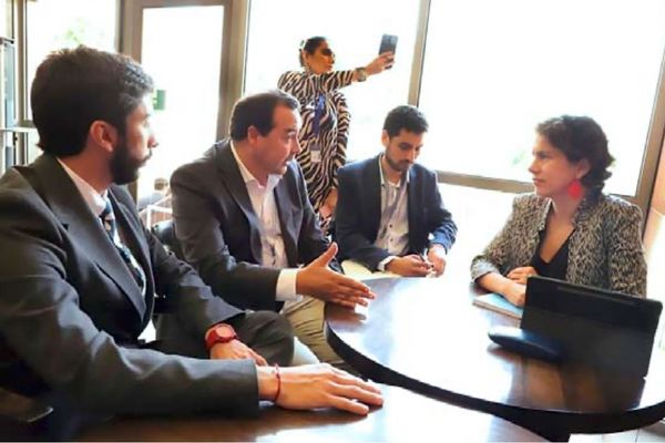 Alcalde Del Pozo se reunió con ministra Maisa Rojas por residuos de Biobío