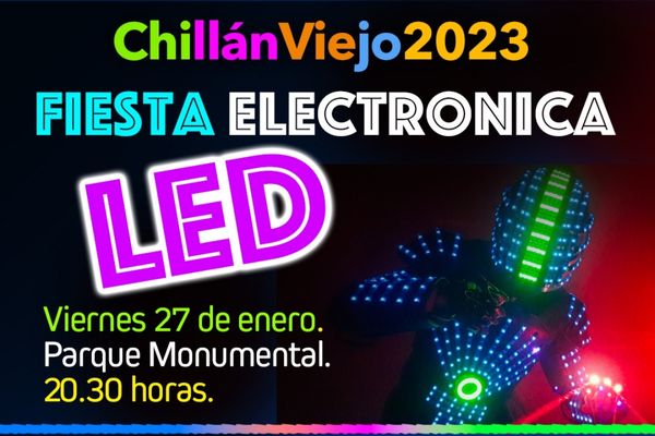Fiesta electrónica "LED" en explanada de Parque Bernardo O’Higgins