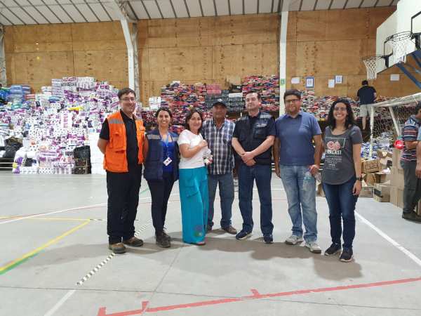 Región de Atacama entregan 100 toneladas de ayuda humanitaria para Ñuble