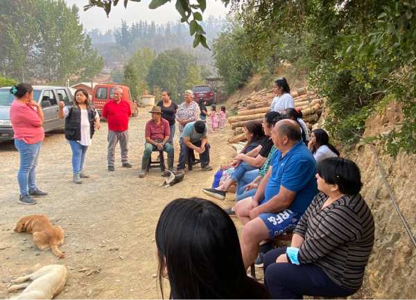 Realizan catastro de trabajadores de las culturas por incendios forestales