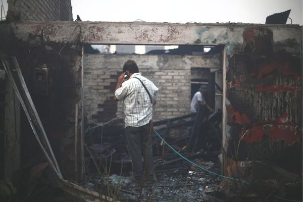 Incendios en Villa Doña Francisca 1, 2 y 3 dejaron cinco casas destruidas