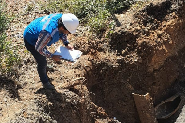 SISS investiga reiteración de rotura de aducción de agua potable en Quirihue