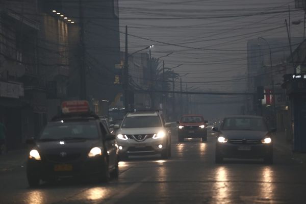 “Irrespirable”: el humo se dejó caer con fuerza en Chillán