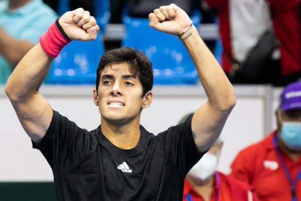 Cristian Garin abrirá para Chile la serie de Copa Davis ante Kazajistán