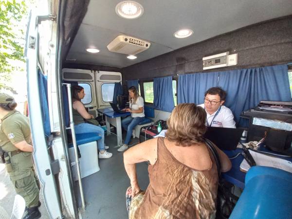 Foto del lector: Gobierno en terreno