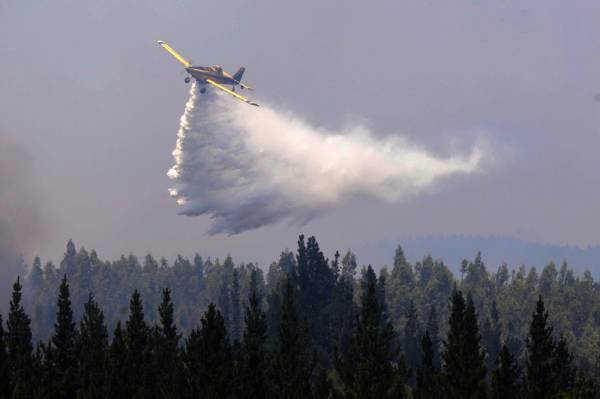 "Los incendios de Quillón y Ninhue están contenidos"