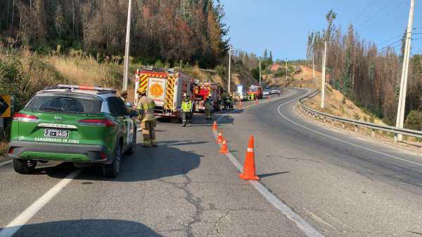 Un fallecido deja accidente entre camión y vehículo en Coelemu