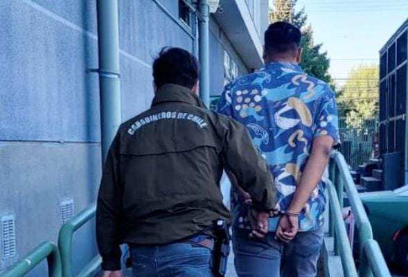 Detienen a prófugo de la justicia en Chillán: tenía 52 detenciones anteriores