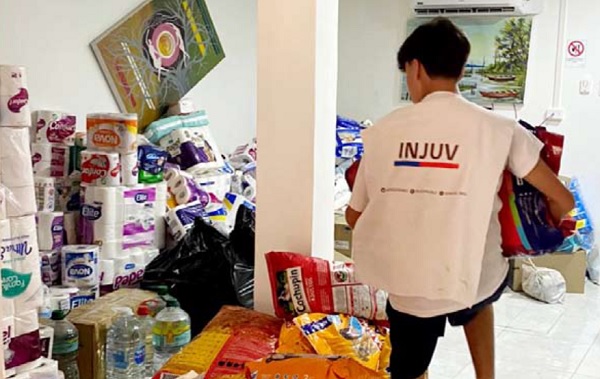 Ñuñoa dona más de 9 toneladas de ayuda humanitaria y Colun leche
