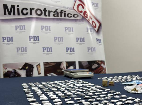 Operación "Cotelo 2.0" termina con detenida por microtráfico de drogas en Chillán Viejo