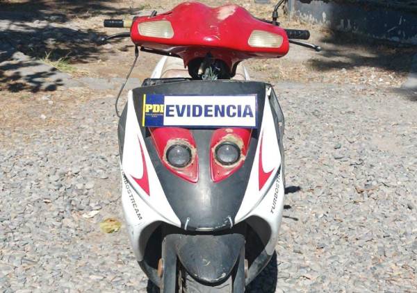 PDI recupera motocicleta robada en febrero en Chillán