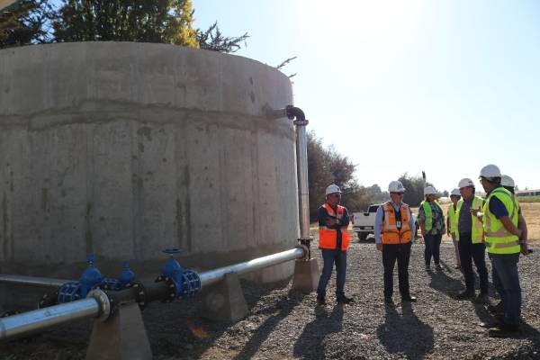 Chillán: Obras de agua potable que beneficiarán a 3 mil usuarios presentan  87% de avance