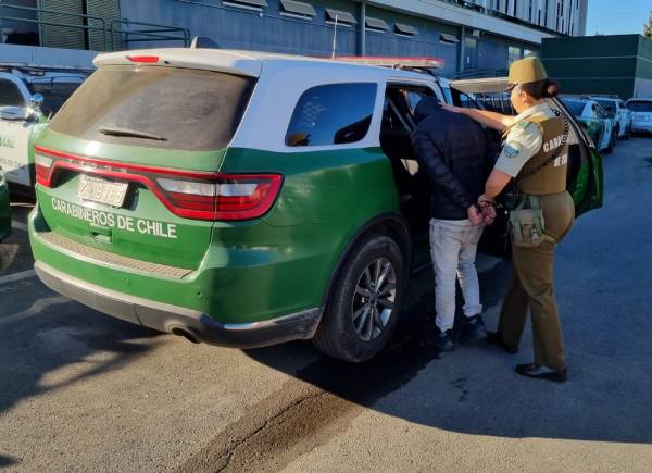 Sorprenden a dos hombres intentando robar en una casa en Chillán