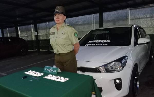 Encuentran en San Carlos vehículo robado en 2021 en San Bernardo