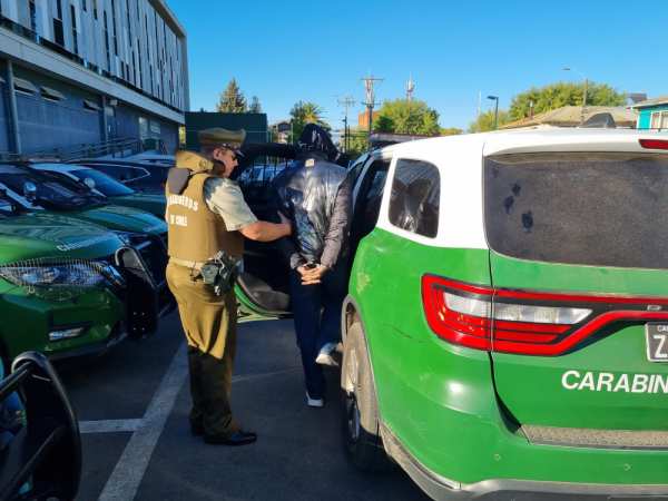 En los últimos siete días Carabineros detuvo a 215 personas en Ñuble