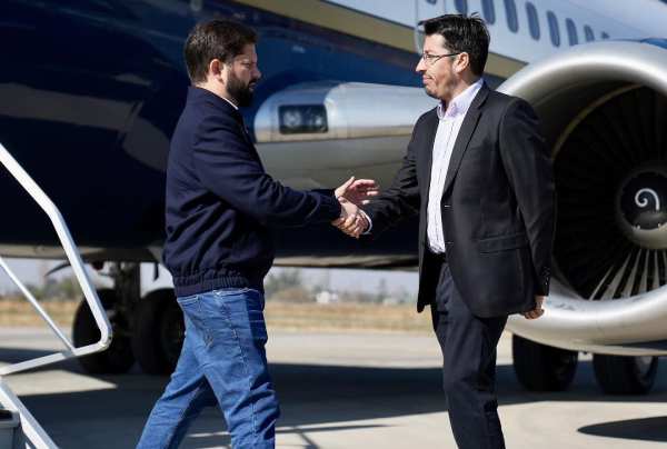 Presidente Boric llega a Ñuble para supervisar proceso de reconstrucción