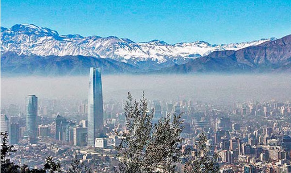 Chile encabeza muertes atribuidas a la contaminación