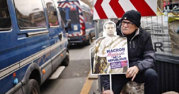 Macron dijo que quiere “ir hasta el final” con la reforma de las pensiones