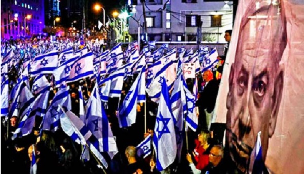 Netanyahu paraliza reforma judicial presionado por masivas protestas