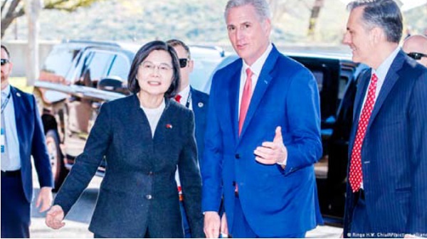 Aumenta la tensión en torno a Taiwán tras visita de Tsai Ing-wen a EE.UU