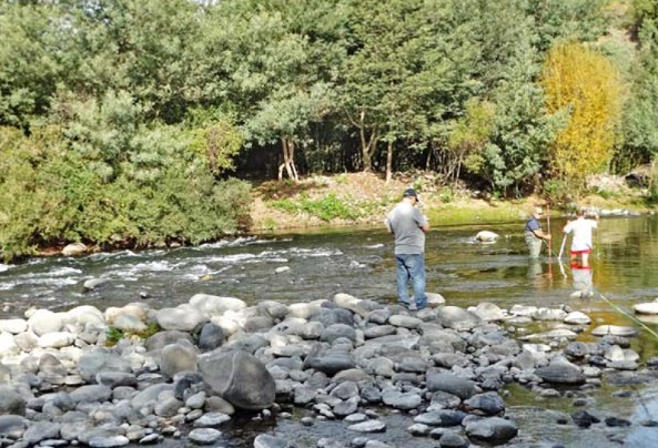 Río Diguillín exhibe su caudal más bajo desde que hay registros